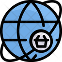 Ecommerce Market Place Online Shop Icon