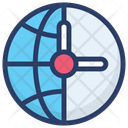 International Time World Time Time Zone Icon