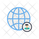 Global User International User Global Profile Icon