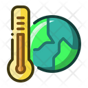 Global Warming Earth Icon
