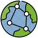 Business Earth Globalization Icon