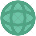 Globe Grid World Icon