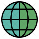 Globe Sphere World Icon