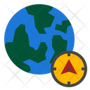 Globe Direction Icon