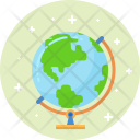 Globe Planet Map Icon
