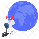 Globe Pouring Icon