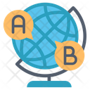Globus Tisch Symbol