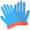 Gloves Pair Blue Icon