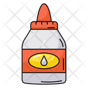 Adhesive Glue Glue Bottle Icon