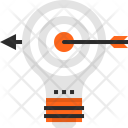 Goal Idea Bulb Icon