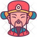 Caishen God Wealth Icon