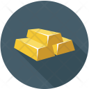 Gold Biscuits Brick Icon
