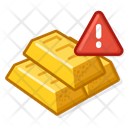Gold Bar Attention Icon