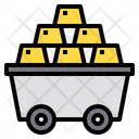 Gold Cart Icon