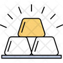 Gold Cubes Icon
