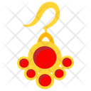 Gold Earring  Icon