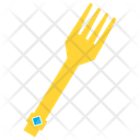 Gold Fork Icon