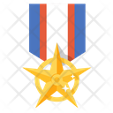 Gold Medal Award Badge Icon