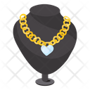 Gold Necklace Icon