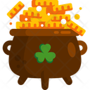 Gold Pot St Patrick Saint Patricks Icon
