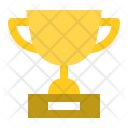 Gold trophy Icon