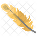 Golden Feather Feather Plumage Icon
