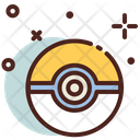 Golden Snich Pokemon Cartoon Icon