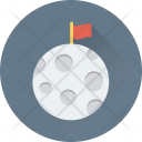 Golf Flag Hole Icon