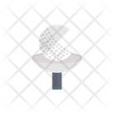 Golf Ball Tee Icon