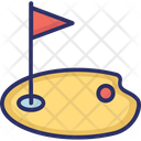 Golf Golf Flag Golf Hole Flag Icon