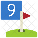 Golf Course Hole Golf Hole Golf Flag Icon