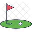 Golf Ground Golf Sport Icon
