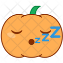 Goodnight Zzz Pumpkin Icon