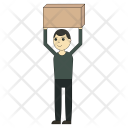 Goods Box Worker Icon