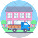 Goods Delivery Truck Delivery Truck Delivery Cargo Icon