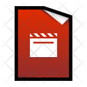 Google Docs Video Movie Icon