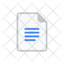 Google Docs White Icon