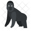 Gorilla Animal Monkey Icon