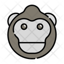 Gorilla Animal Primate Icon