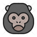 Gorilla Mammals Animal Icon