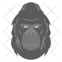 Gorilla Face Icon