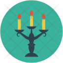 Gothic Candle Holder Icon