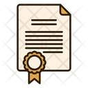 Government Document File Notes Icon