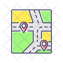 Gps Map Map Gps Icon