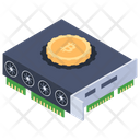 Gpu Mining Bitcoin Gpu Video Card Video Accelerator Icon
