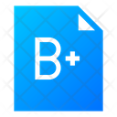 Grade Sheet B Icon