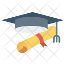 Degree Graduation Mortarboard Icon