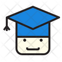 Graduation Study Graduate Hat Icon