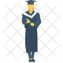 Graduate Degree Diploma Icon