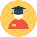 Graduate Postgraduate Student Icon